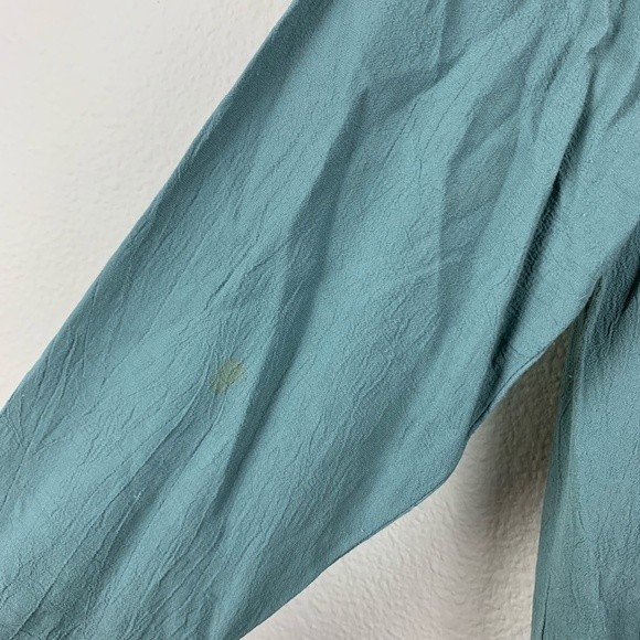 Eileen Fisher Blue Top - Picture 5 of 9